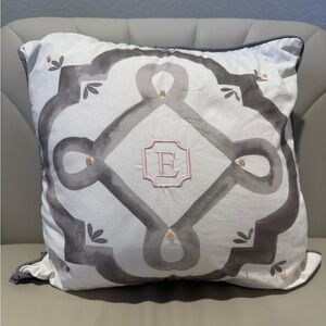Pottery Barn Teen Gray Pillow Cover